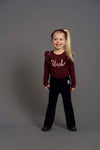 Jubel Flared Broek - Blushing Zebra