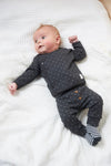 Baby, Antraciet melange, 68, Feetje,  Omslagshirt, €10-€15