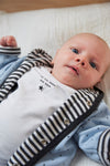 Baby, Antraciet melange, 68, Feetje,  Omkeerbaar, €20-€30