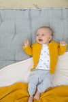Baby, Wit, 68, Feetje,  Longsleeve, €10-€15