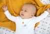 Baby, Wit, 68, Feetje,  Longsleeve, €10-€15