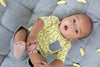 Baby, Geel, 68, Feetje,  T-shirt, €10-€15