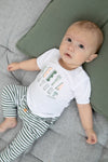 Baby, Wit, 68, Feetje,  T-shirt, €10-€15
