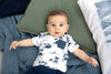 Baby, Wit, 68, Feetje,  T-shirt, €10-€15