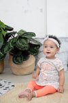 Baby, Koraal, 86, Feetje,  Legging, €10-€15