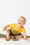 Baby, Geel, 86, Feetje,  T-shirt, €15-€20