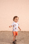 Baby, Oranje, 86, Feetje,  Short, €15-€20