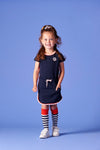 Meisje, Marine, 140, Jubel, €30-€40, Jurk