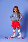 Meisje, Rood, 140, Jubel, €20-€30, Rok