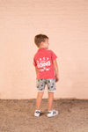 Jongen, Grijs melange, 128, Sturdy, €20-€30, Short