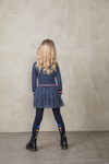 Meisjes Jurk AOP / tule - Pret-A-Party van Jubel in de kleur Blauw in maat 140.