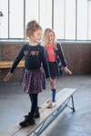 Meisjes Longsleeve Dance Mode - Pret-A-Party van Jubel in de kleur Oranje in maat 140.