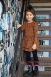 Meisjes Maillot - Animal Attitude van Jubel in de kleur Zwart in maat 140.