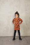 Meisjes Sweatjurk - Animal Attitude van Jubel in de kleur Bruin in maat 140.