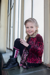 Meisjes Longsleeve - Animal Attitude van Jubel in de kleur Zwart in maat 140.