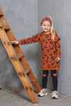 Meisjes Sweatjurk - Animal Attitude van Jubel in de kleur Bruin in maat 140.