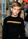Skurk Sweater Silas Jet Black