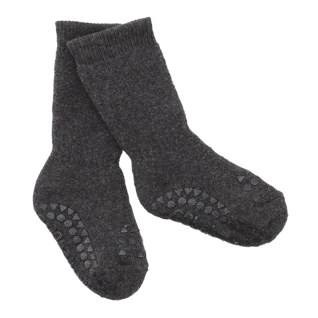 GoBabyGo Non-Slip socks dark grey