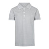 Jongens Polo ss van No Way Monday in de kleur Light blue in maat 164.