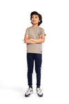 Jongens T-shirt ss van No Way Monday in de kleur  Faded peach in maat 164.