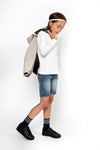 Jongens T-shirt ls van No Way Monday in de kleur  Off white in maat 164.
