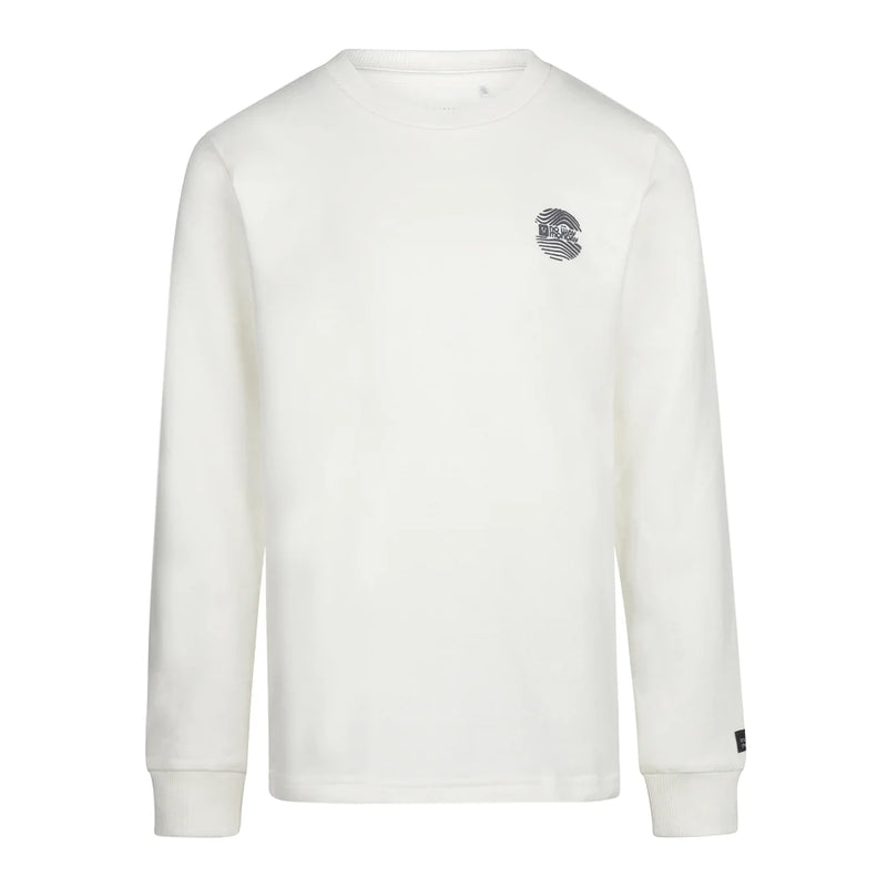 Jongens T-shirt ls van No Way Monday in de kleur  Off white in maat 164.
