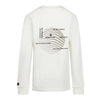 Jongens T-shirt ls van No Way Monday in de kleur  Off white in maat 164.
