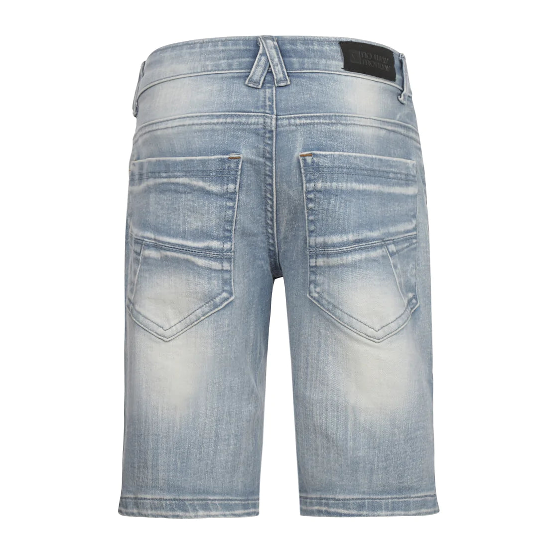 Jongens Jeans shorts Regular van No Way Monday in de kleur Blue jeans in maat 164.