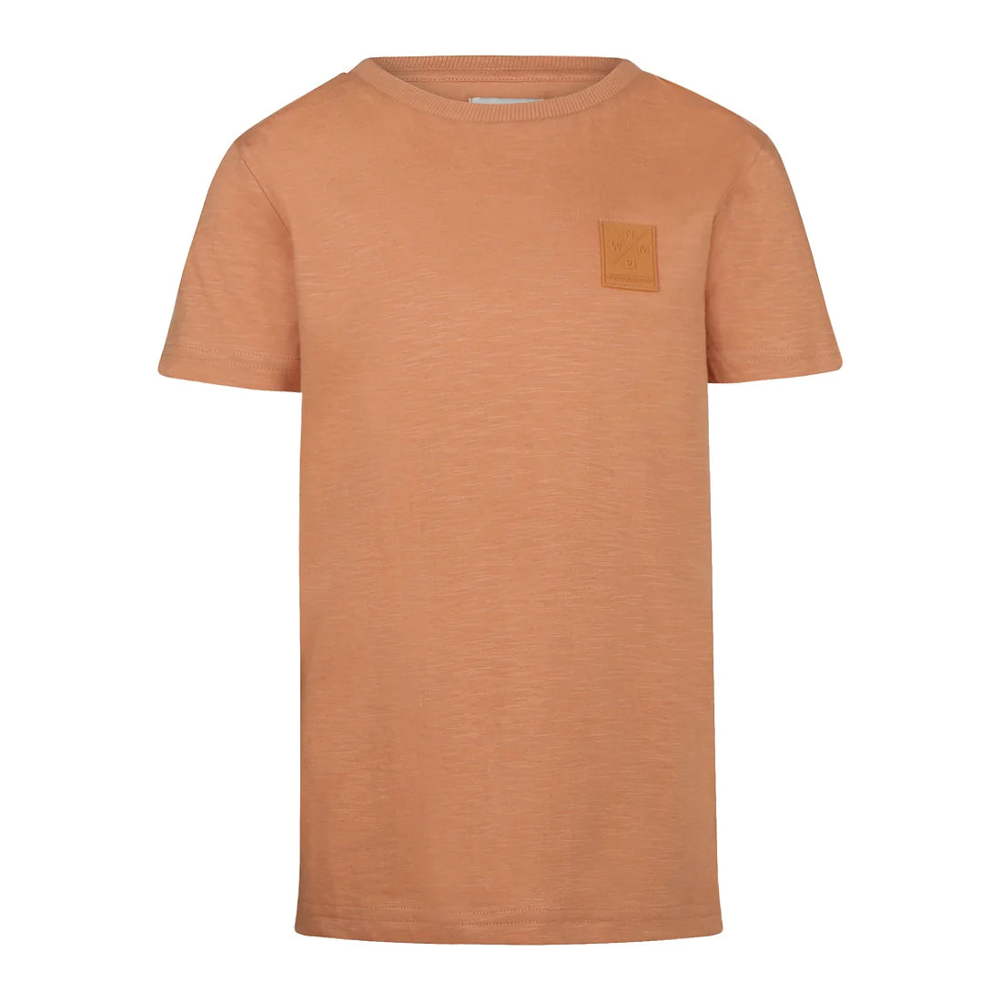 Jongens T-shirt ss van No Way Monday in de kleur Faded cognac in maat 164.