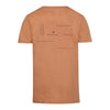 Jongens T-shirt ss van No Way Monday in de kleur Faded cognac in maat 164.
