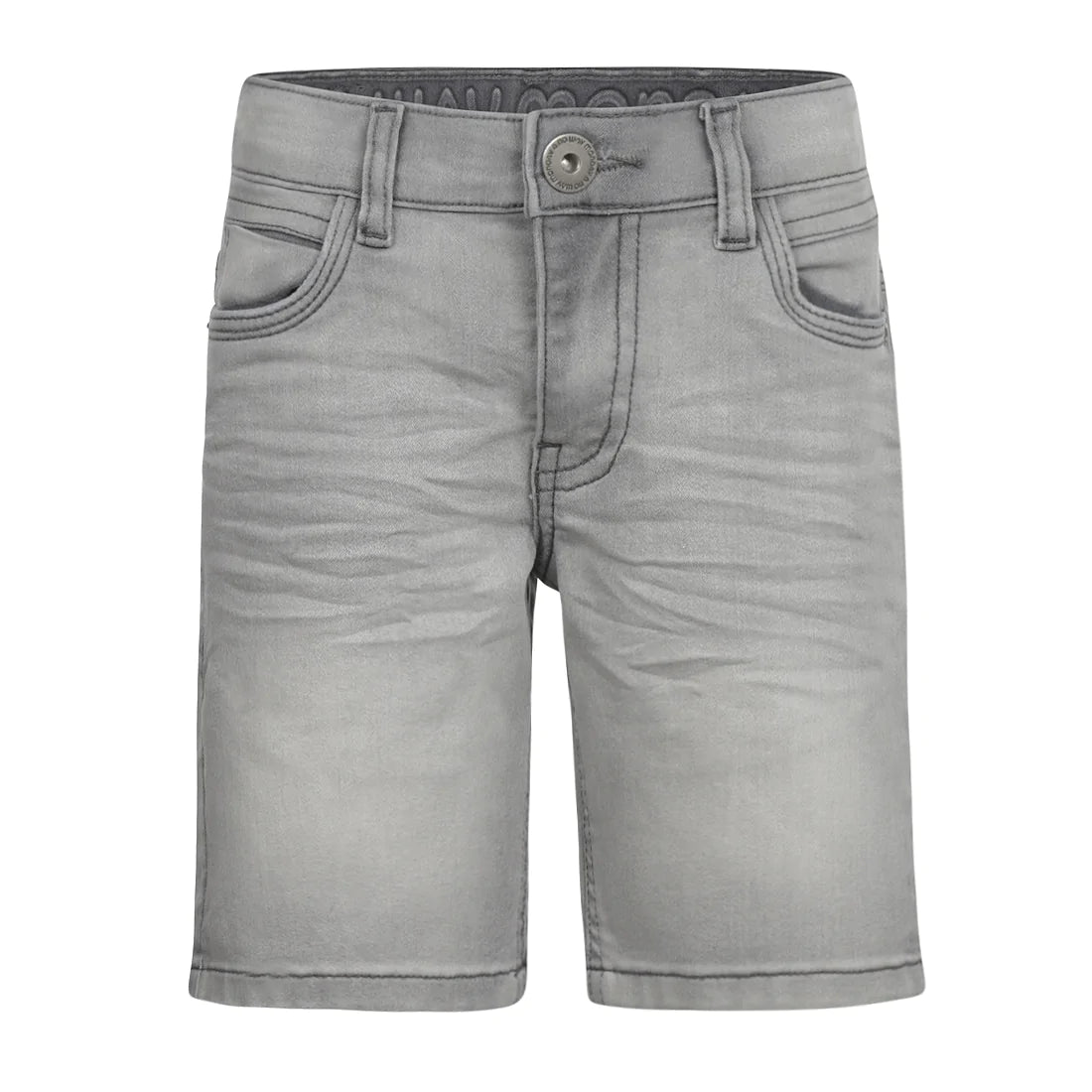 Jongens Jeans shorts Slim van  in de kleur Grey jeans in maat 164.