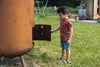 Jongens T-shirt ss van Koko Noko in de kleur Rusty brown in maat 128.