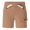Jongens Jogging shorts van Koko Noko in de kleur Camel in maat 128.