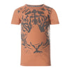 Jongens T-shirt ss van Koko Noko in de kleur Faded orange in maat 128.