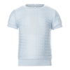 Meisjes T-shirt ss van Koko Noko in de kleur Light blue in maat 128.