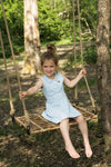 Meisjes Dress sleeveless van Koko Noko in de kleur Light blue in maat 128.