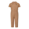 Meisjes Jumpsuit ss van Koko Noko in de kleur Camel in maat 128.