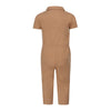 Meisjes Jumpsuit ss van Koko Noko in de kleur Camel in maat 128.