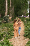 Meisjes Jumpsuit ss van Koko Noko in de kleur Camel in maat 128.