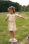 Meisjes Dress ss van Koko Noko in de kleur Multi colour in maat 128.