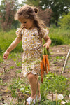 Meisjes Dress ss van Koko Noko in de kleur Multi colour in maat 128.