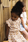 Meisjes Dress ss van Koko Noko in de kleur Multi colour in maat 128.