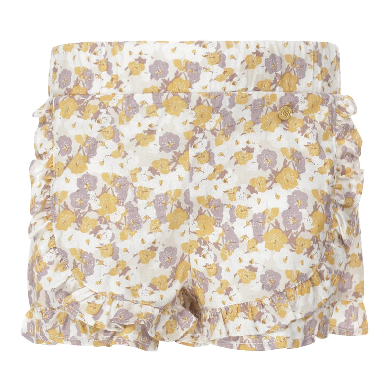 Meisjes Shorts van Koko Noko in de kleur Multi colour in maat 128.