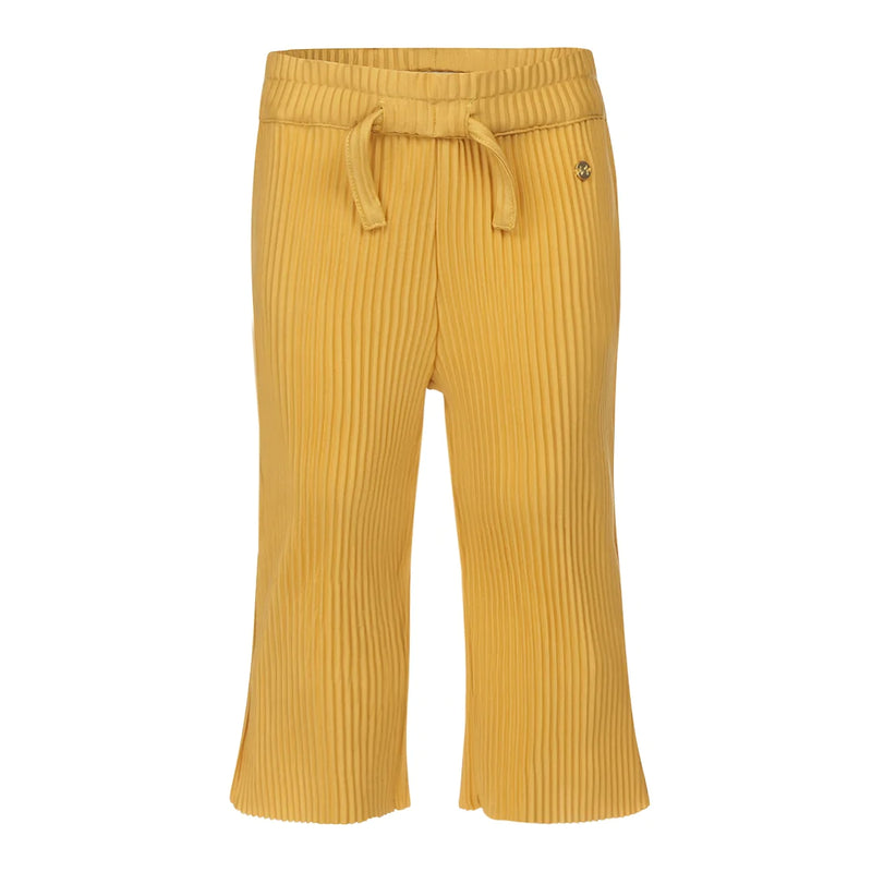Meisjes Trousers wide leg van Koko Noko in de kleur Ochre in maat 128.