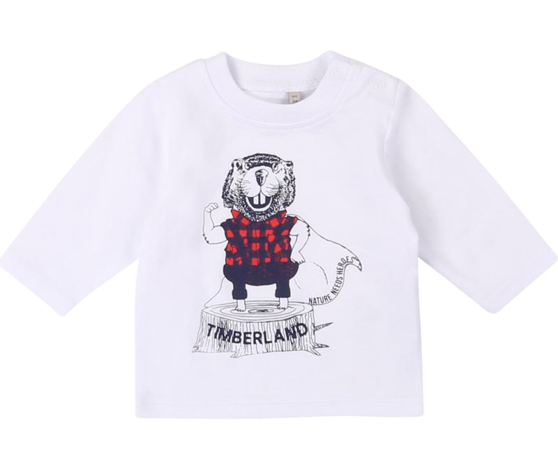 Timberland T-SHIRT LANGE MOUWEN