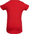 Meisjes T-shirt Summer flower van Someone in de kleur Cherry in maat 140.