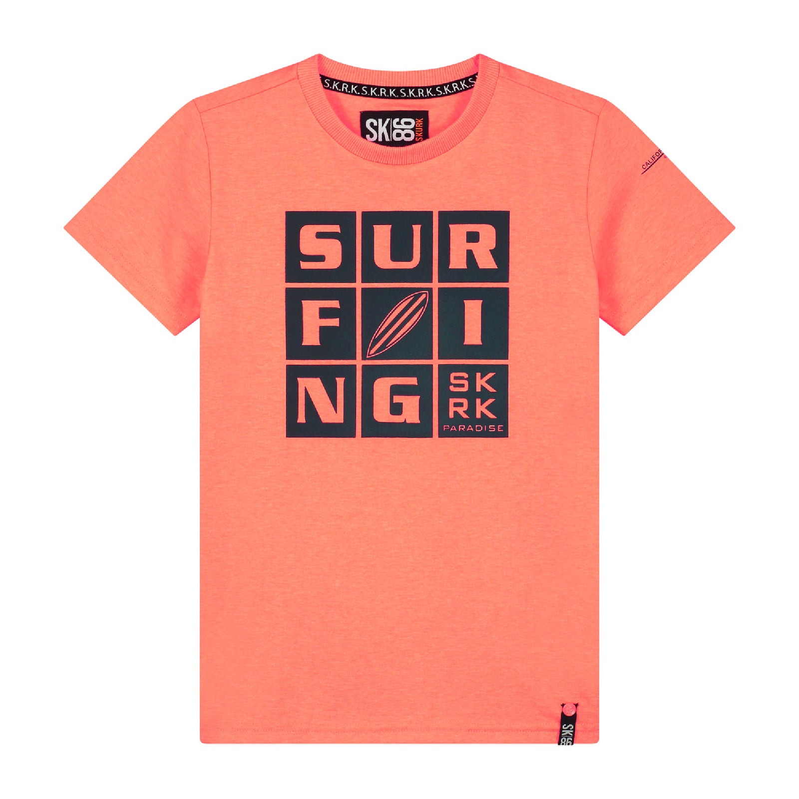 Skurk T-shirt Tiago Coral
