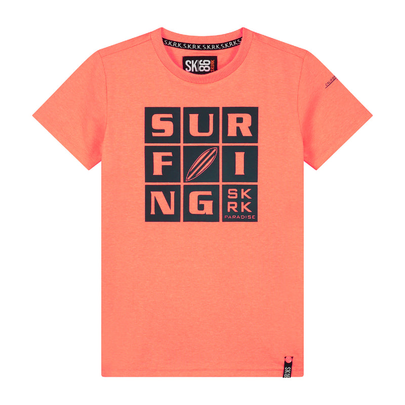 Skurk T-shirt Tiago Coral