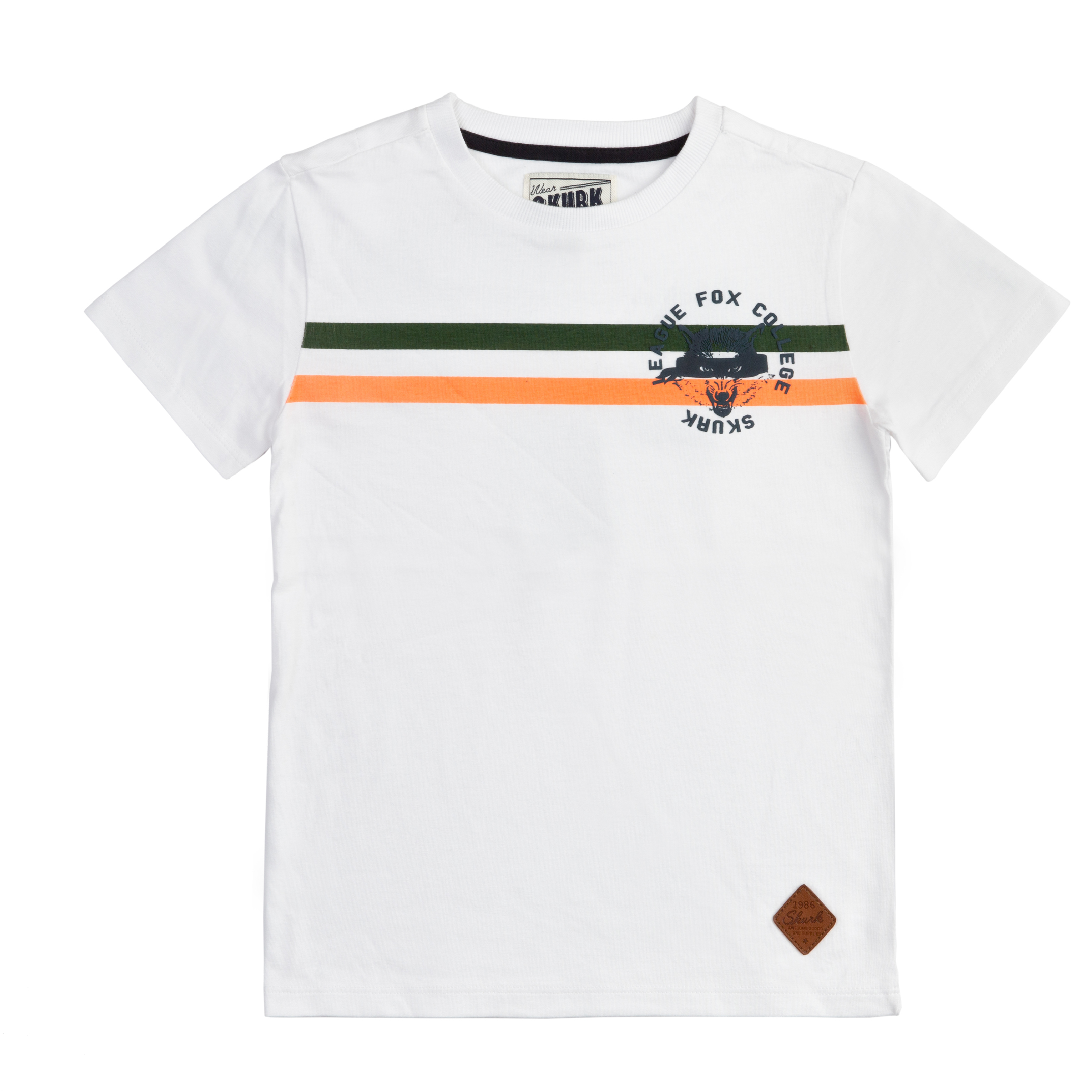 Jongens T-shirt Tra van Skurk in de kleur White in maat 164, 170.