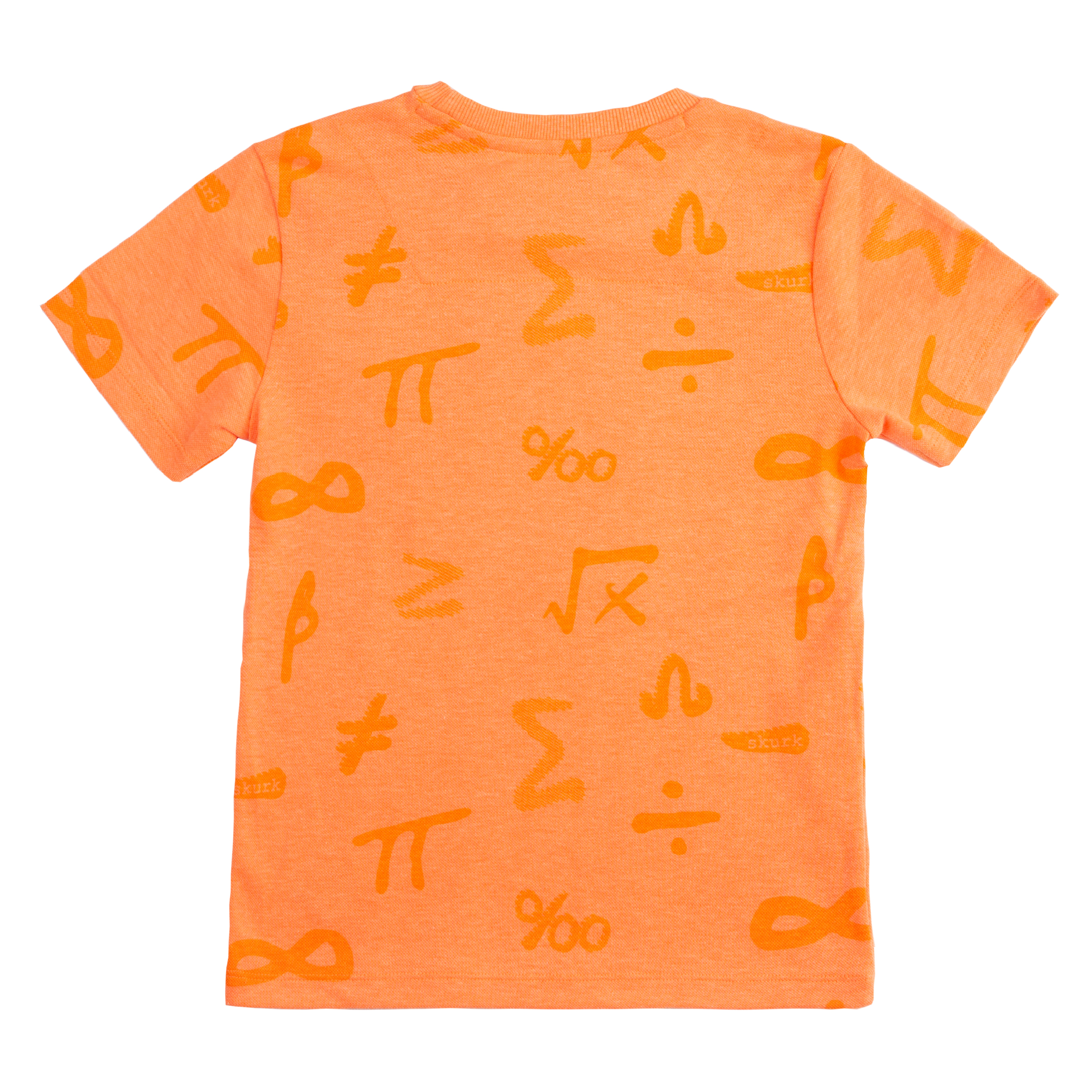 Jongens T-shirt Trenton van Skurk in de kleur Light Orange in maat 164, 170.